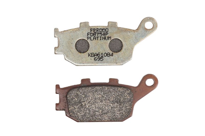 FERODO sada brzdových destiček, kotoučová brzda HONDA CB 600F (HORNET), 600S F2 (HORNET S), 750F2 (SEVEN FIFTY), 600FA (HORNET ABS) 92-12, CBF 500, 600S, 600NA (ABS), 500A (ABS), 600N, 600SA (ABS) 04-12, CBR 600FS (SPORT), 900RR (FIREBLADE), 600RR, 929RR