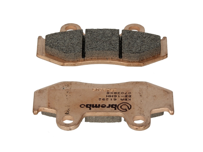 Levně BREMBO sada brzdových destiček, kotoučová brzda SUZUKI AN 400 (BURGMAN), 250 (BURGMAN) 98-07 (2P310NS, FDB2119AG, FDB2119P)