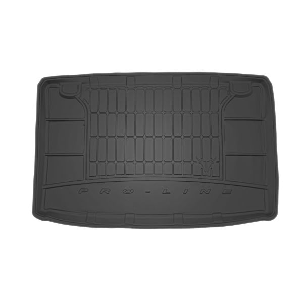 Set Covorase Auto Si Tavita Portbagaj RENAULT CLIO III (BR0/1, CR0/1) din 2005-2014, Cauciuc, Protectie Porbagaj, 4x Stickere auto cu RENAULT