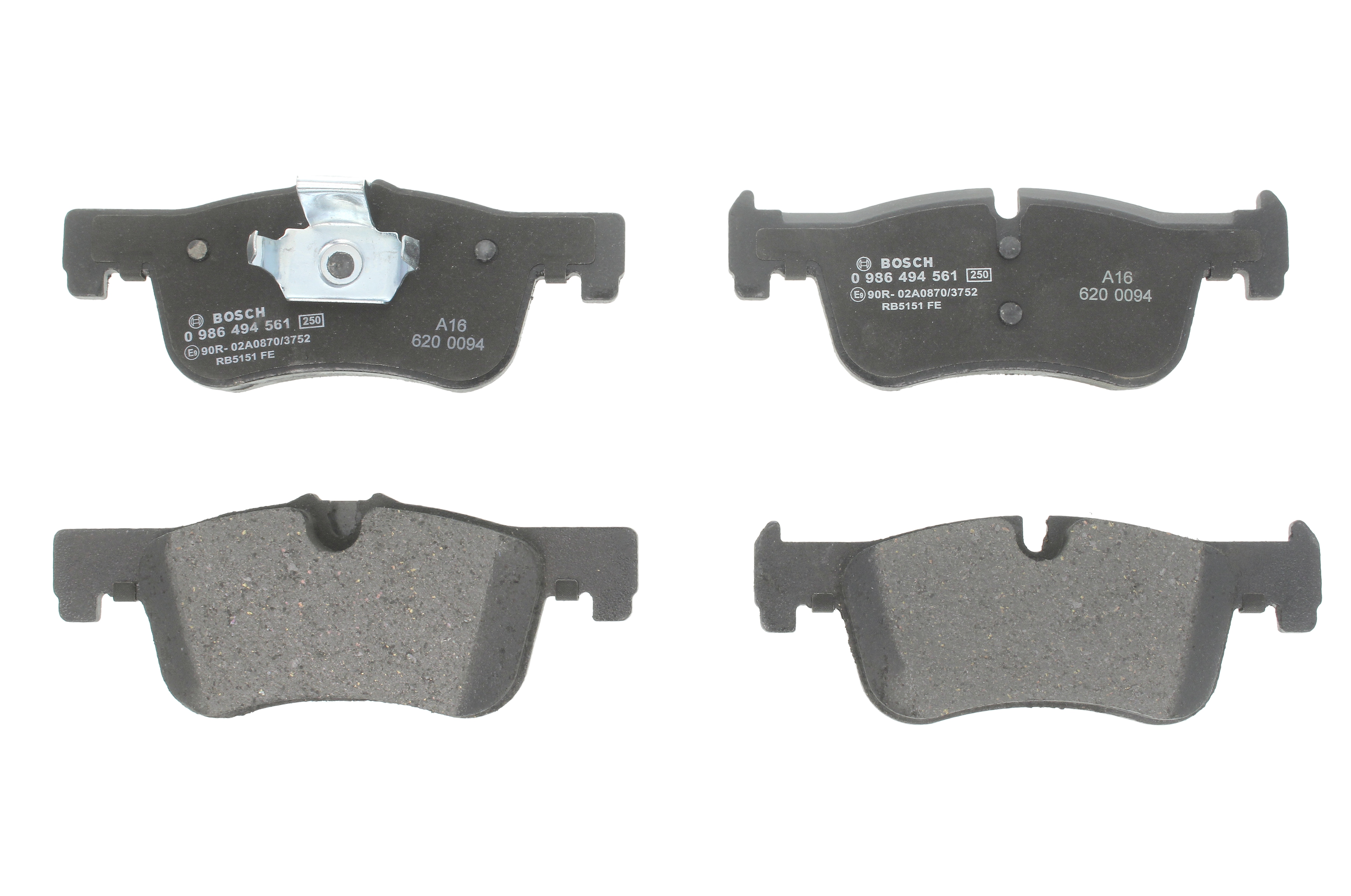 Колодки гальмівні (передні) BMW 1 (F20/F21) 11-/2 (F22/F23/F87) 14- B38/B47/N13/N47 Bosch фото 11