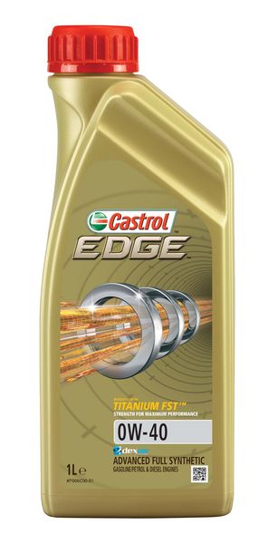 Моторна олива EDGE (1L) 0W40 ,API CF, SN, BMW LL-01, FORD M2C937 A, MB 229.3, MB 229.5, PORSCHE A40, VW 502.00, VW 505.00