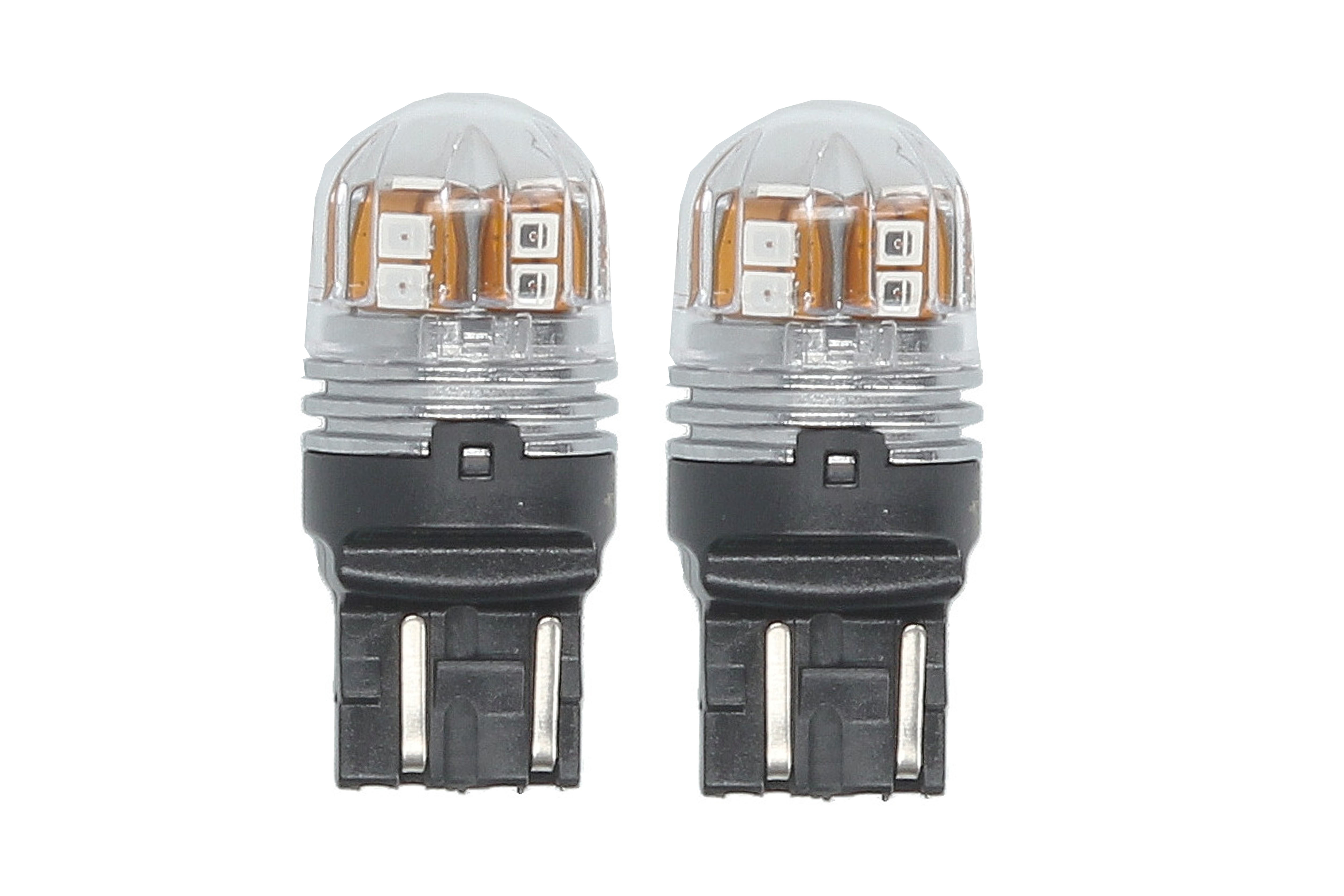 Комплект світлодіодних автоламп W21/5W LED 12/24V 2.6-0.9/3.3-1.5W W3X16D / LED-RED ULTINON PRO70 PHILIPS (11066RU70X2) Philips фото 3