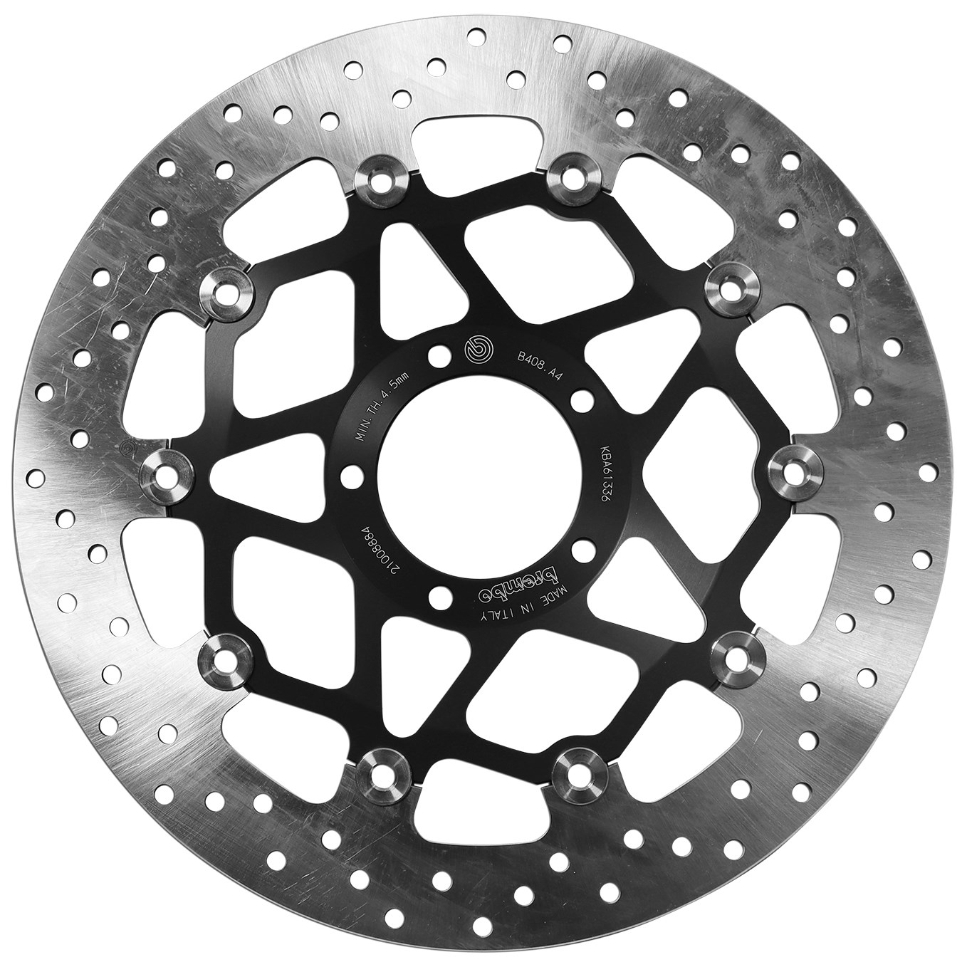 BREMBO brzdový kotouč DUCATI MONSTER 1200 S (STRIPE), S, R, 25 ANNIVERSARIO 14-21, MULTISTRADA 1260S D-AIR, 1260S GRAND TOUR, 1260S, 1260S PIKES PEAK, 1200S (TOURING ABS), 1260 ENDURO, 1200S D-AIR 15-22