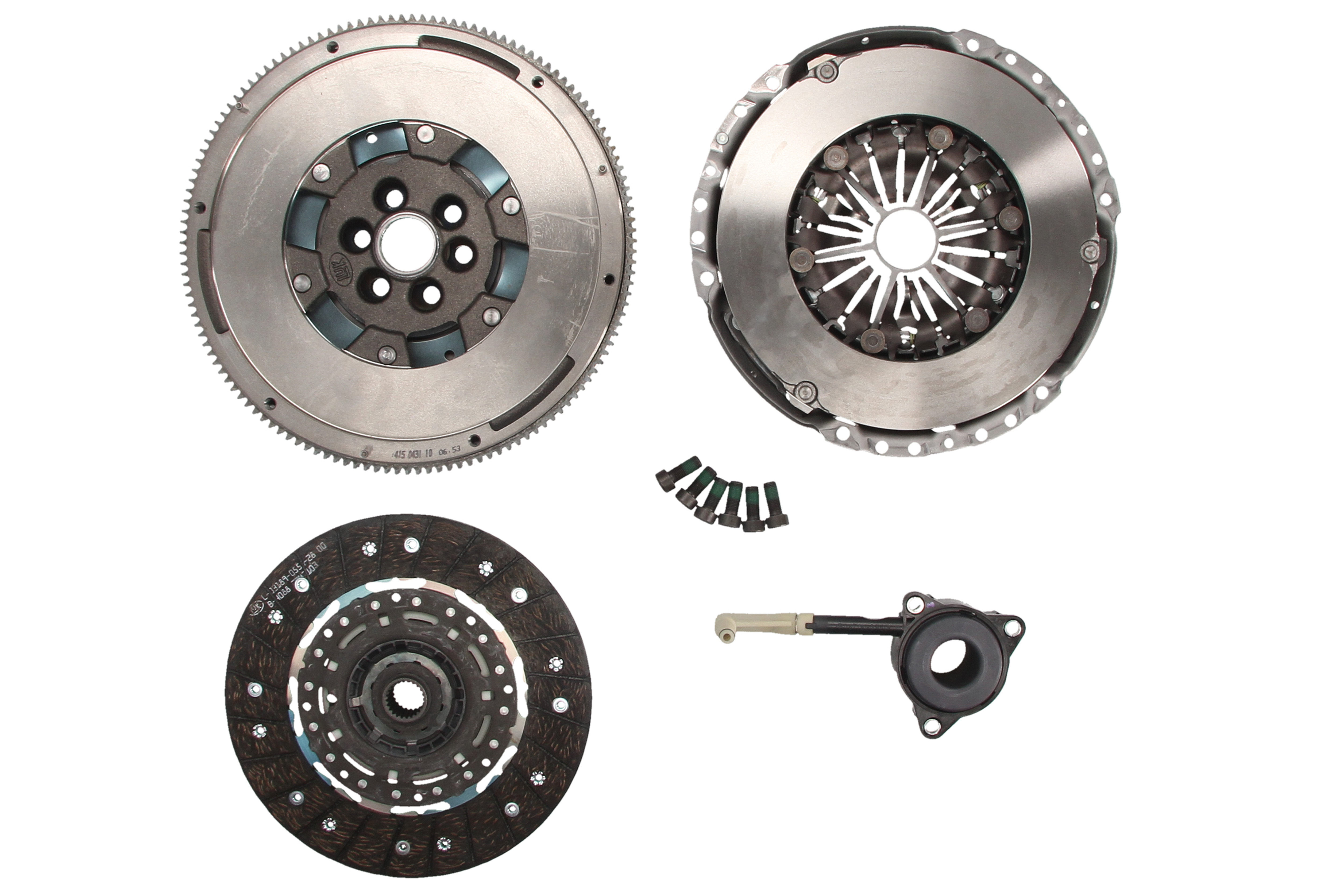 Демпфер + комплект сцепления VW Caddy III/IV 2.0TDI/16V/4motion 06/11- CFHE/CFHC/CLCB/CFHF фото 11