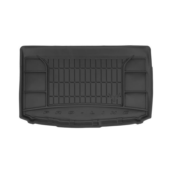Set Covorase Auto Si Tavita Portbagaj KIA STONIC (YB) din 2017-2024, Cauciuc, Protectie Porbagaj, 4x Stickere auto cu KIA