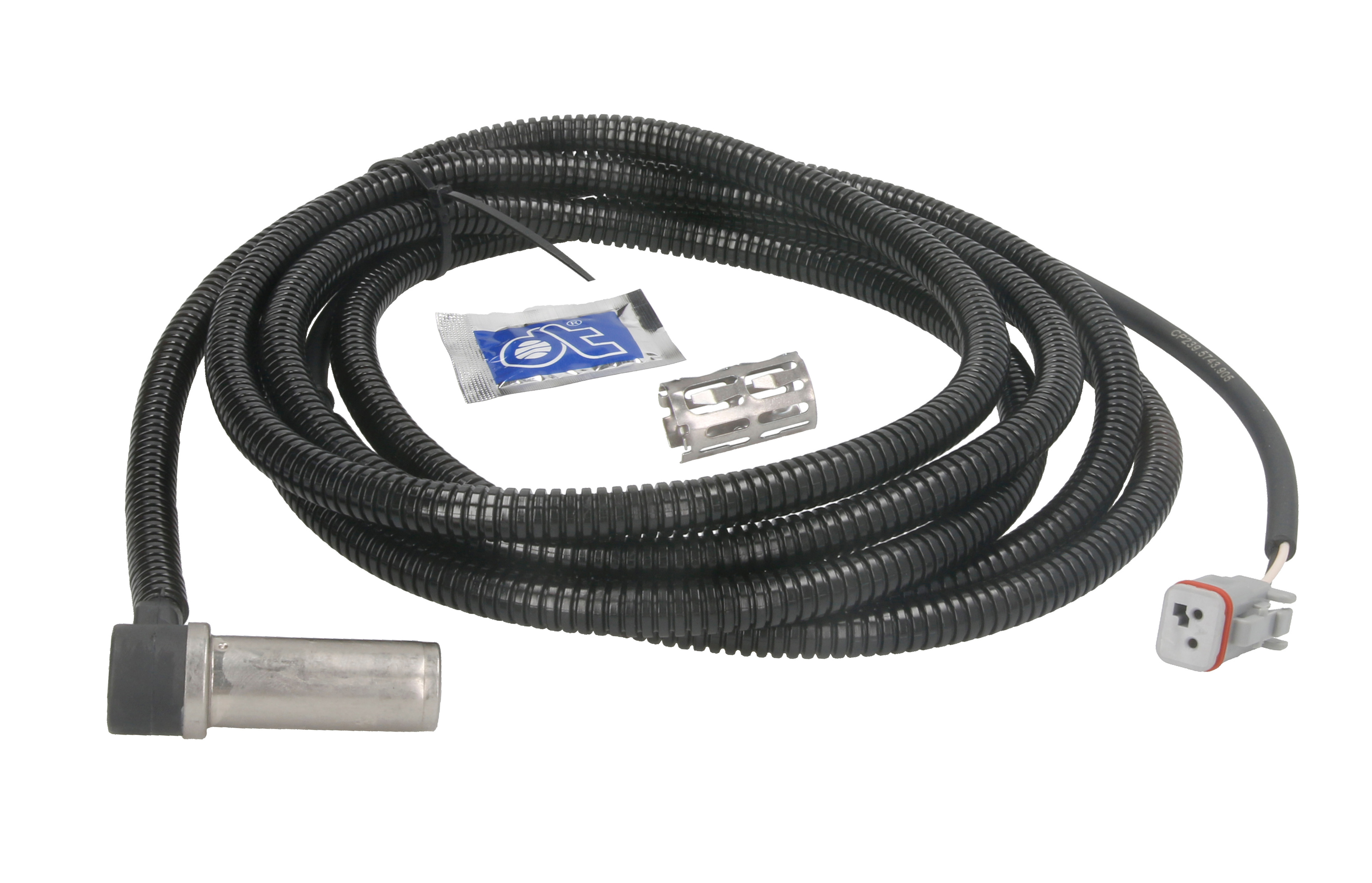 Датчик ABS передн лів (кутовий, 3240мм, 2pin) RVI PREMIUM 420DCI