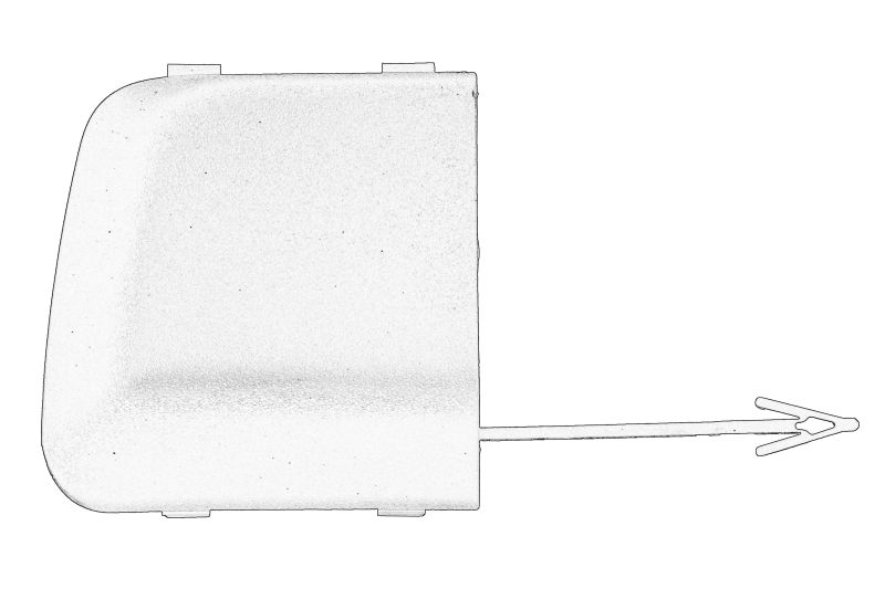 Elemene bara - Capac carlig remorcare potrivit FORD GALAXY II, S-MAX 05.06-06.15