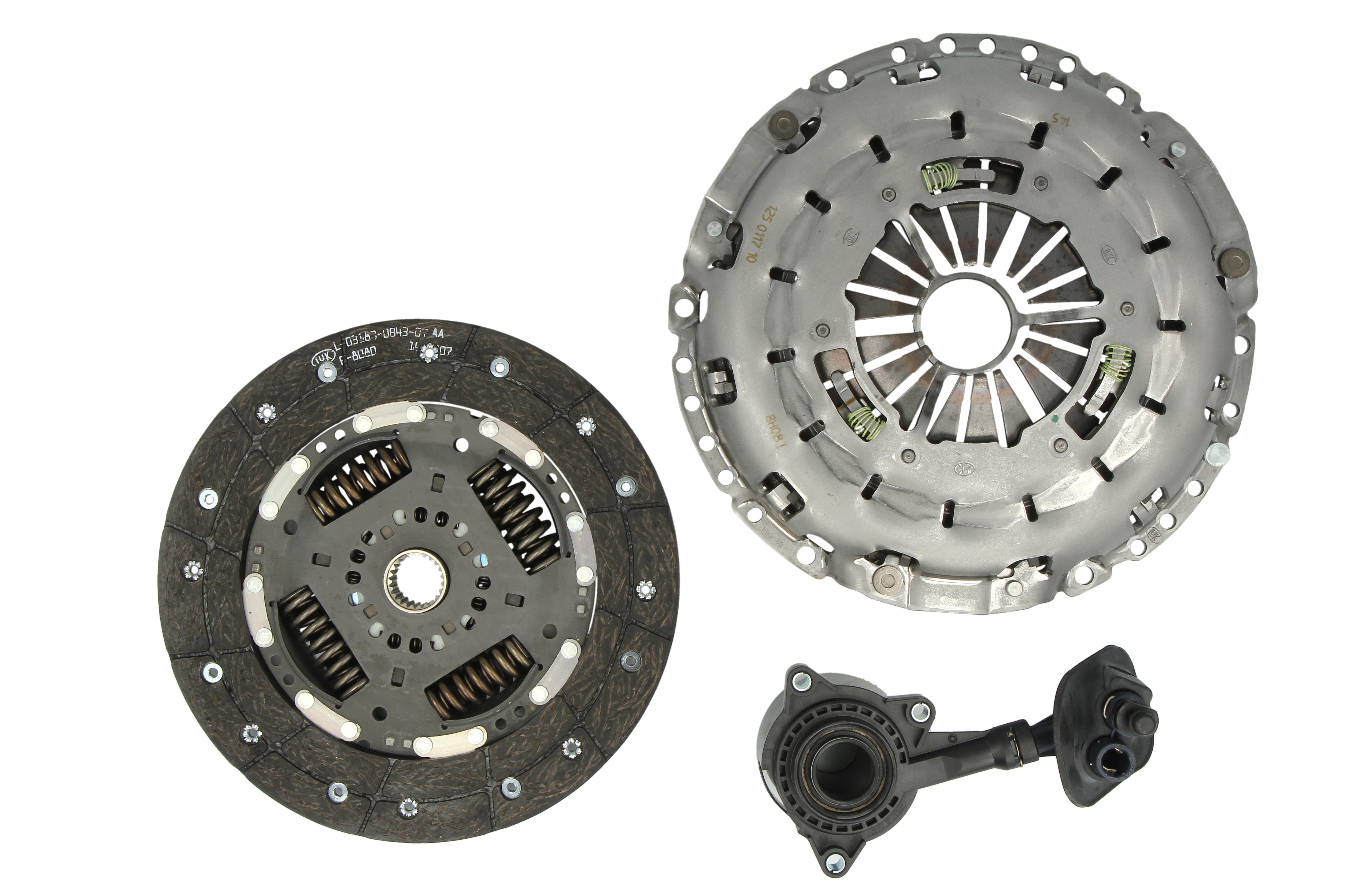 Комплект сцепления Ford Transit 2.0DI 00-06, FWD, 55/63/74kw, d=250mm фото 11
