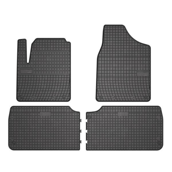 Set Covorase Auto Si Tavita Portbagaj SEAT ALHAMBRA (710, 711) din 2010-2022, Cauciuc, Protectie Porbagaj, 4x Stickere auto cu SEAT