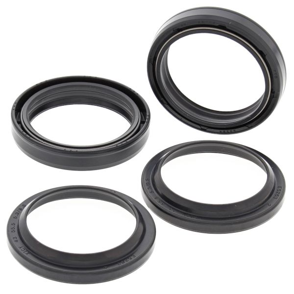 ALL BALLS sady gufer a prachovek pro př.vidlice KAWASAKI KDX 200, 220 96-05, KX 125, 500, 250 88, SUZUKI RM 250, 125 88, TRIUMPH TIGER 900, 955I, 1050 00-06 (56-138, AB56-138)