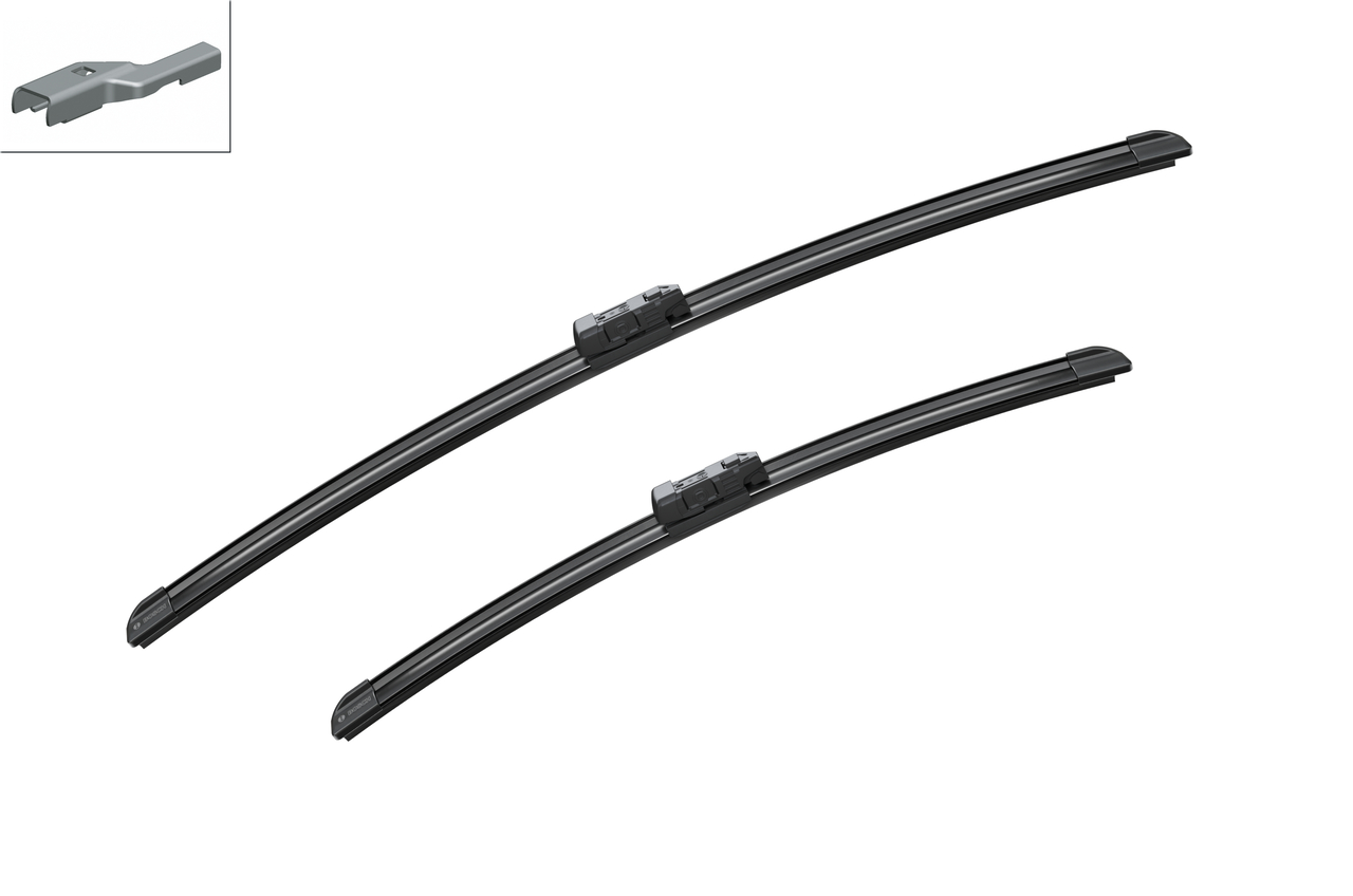 Set stergatoare auto HYUNDAI i30 (FD) din 2007-2011, Bosch Aerotwin, din cauciuc siliconat rezistent