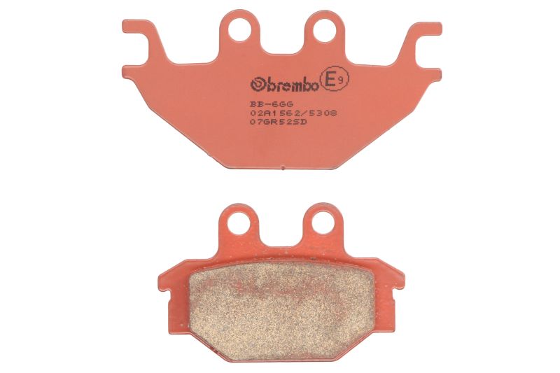 Levně BREMBO sada brzdových destiček, kotoučová brzda ADLY 320 320 S, U 07, ATV 300 (SPORT) 07 (MCB760LF)