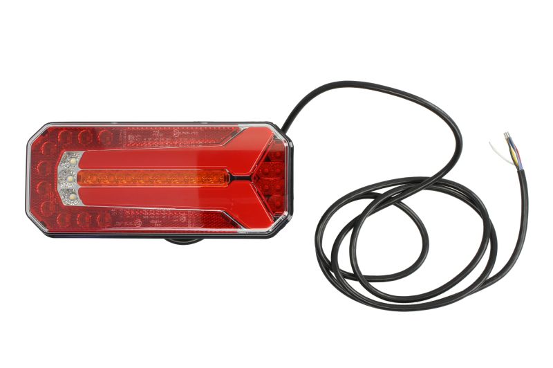 Stop spate stanga dreapta (LED, 12 24V, cu intermitent, cu lumini ceata, lumina de marsarier, cu stop, lumina de parcare, cu iluminare placuta, reflector, indicator dinamic)