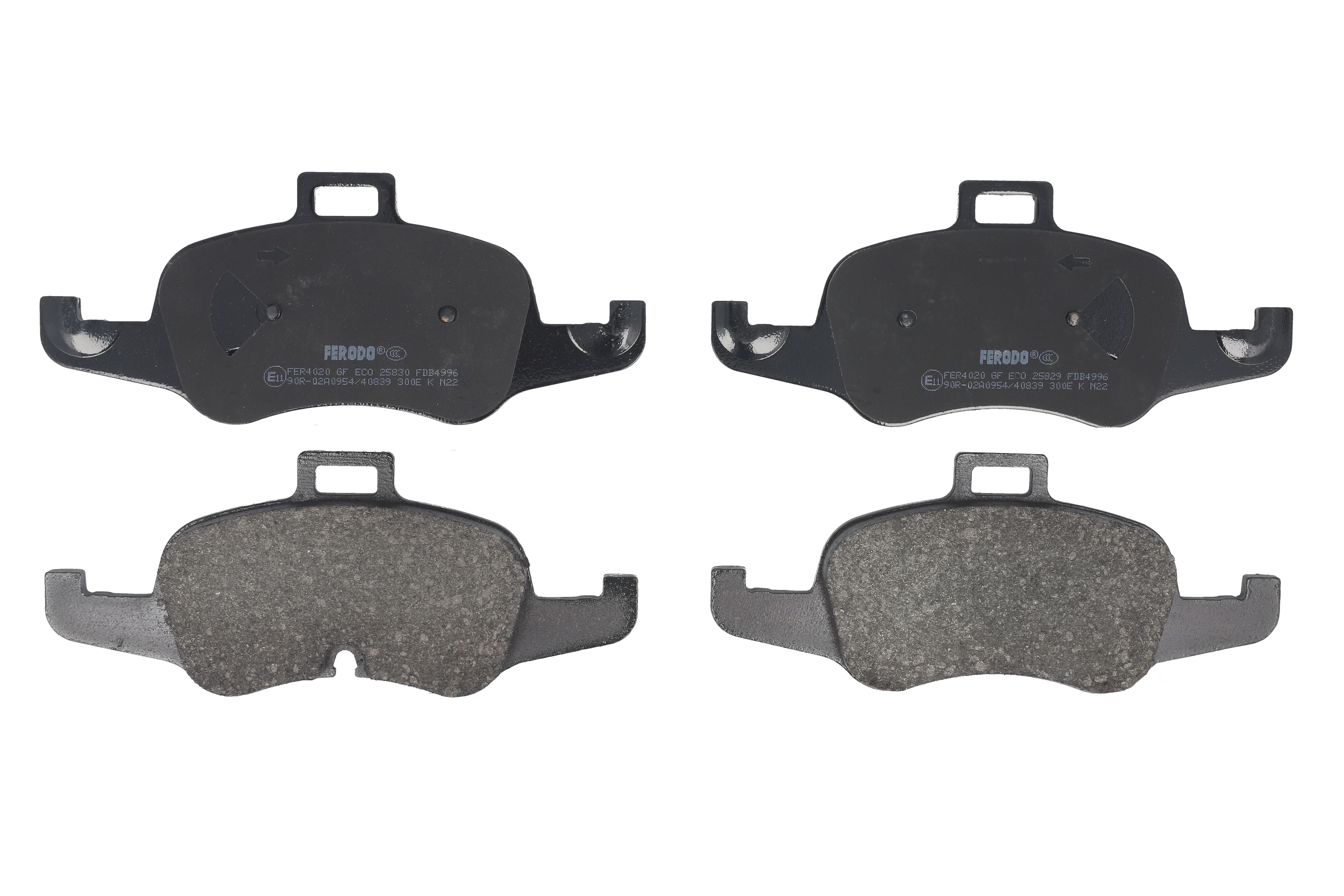 Комплект гальмівних колодок передн , AUDI TT 1.8/2.0/2.0D 07.14-