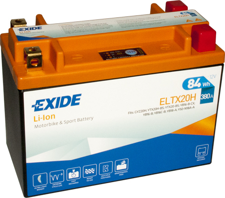 EXIDE startovací baterie HARLEY DAVIDSON FLHR 1584 (ROAD KING) 11, FLHRC 1690 (ROAD KING CLASS.) 11, FLHTC 1584 (E.GLIDE CL.) 11, FLHTK 1690 (E.GLIDE ULTRA LTD) 11, FLHX 1584 (STREET GLIDE) 11, FLHXXX 1690 (STREET GLIDE TRIKE) 11, FLSTBI 1450 (NIGHT TRAIN