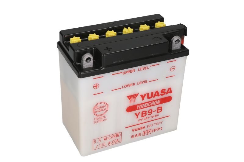 YUASA startovací baterie APRILIA AF1 125 (SINTESI), (FUTURA), (SPORT PRO), (REPLICA) 88-93, CLASSIC 125 97-01, ETX 125 98-01, RS 125 (EXTREMA), (80 KM/H), (REPLICA), (TUONO) 92-09, RED 125 91-96, SR 50LC (STREET), 50LC DITECH (SPORT), 125 (MOTARD 4T), 50R