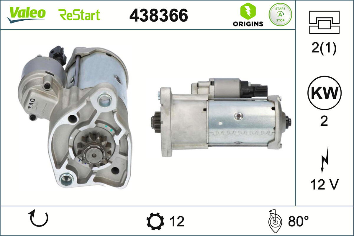Anlaser starter za vozilo MAN TGE