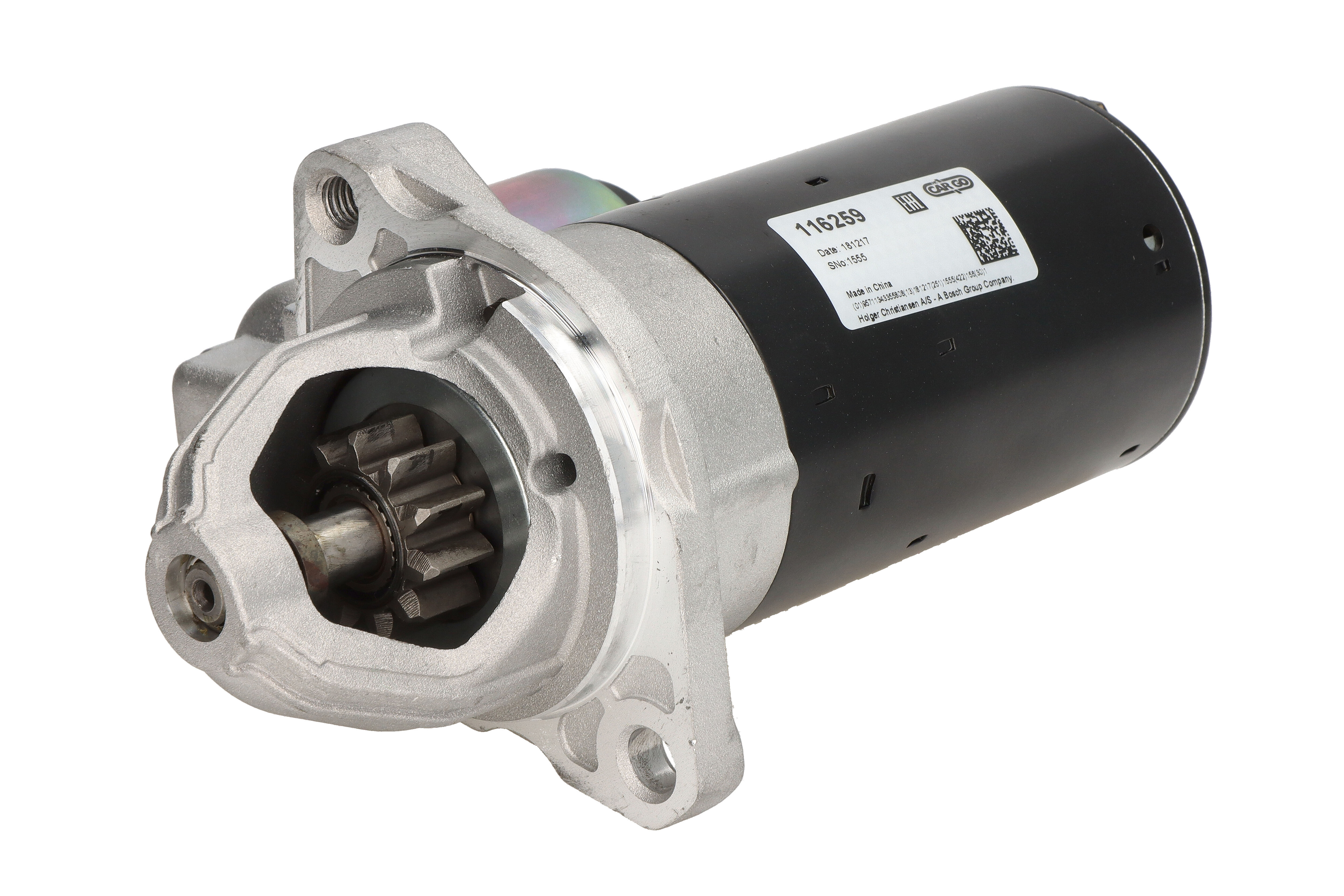 Стартер BMW 3 (F30/F80)/4 (F33/F83) 12-18 N20 (12V/2.1kw) (z=11) = 116259 HC-Cargo фото 10