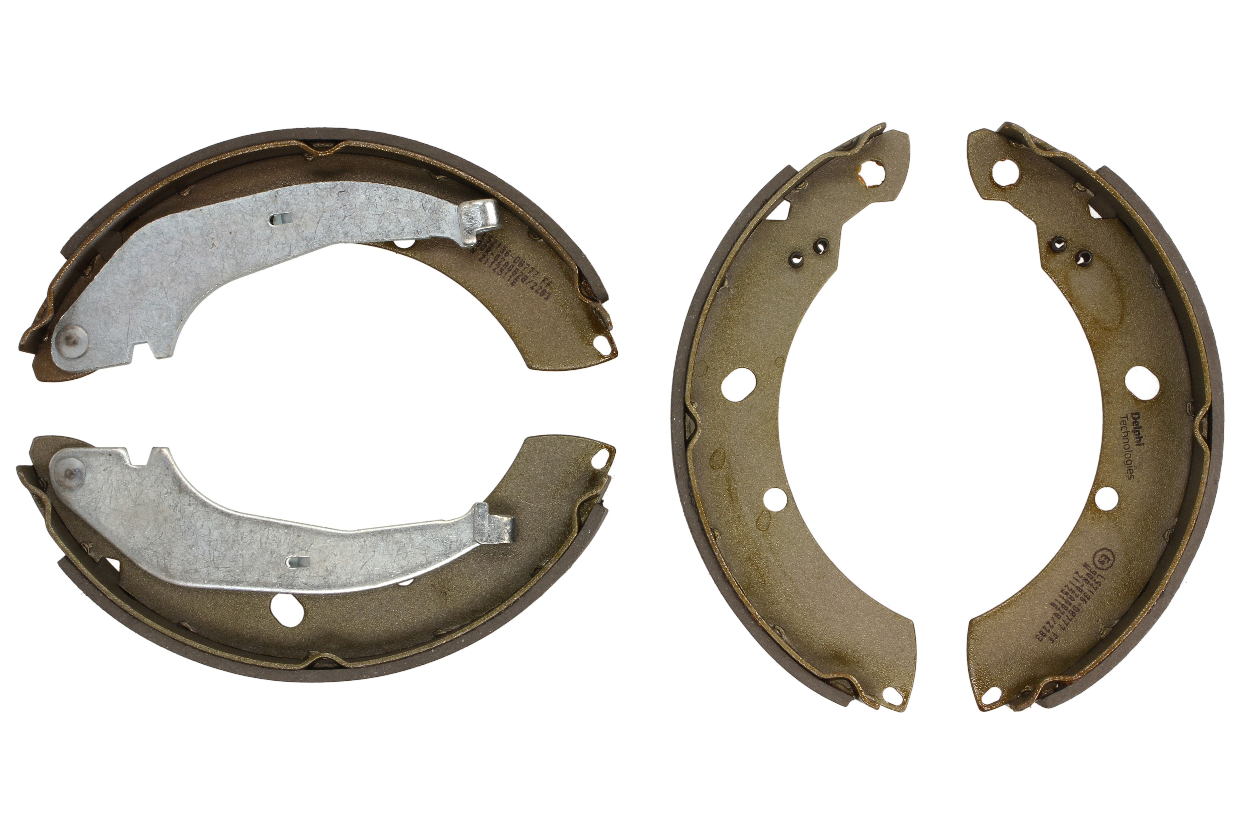 Гальмівна колодка AUDI 80 B2, CHRYSLER PT CRUISER, SEAT TOLEDO I, SKODA FABIA I, FABIA II, RAPID, VW GOLF III, GOLF IV, POLO, POLO V, POLO VI, VENTO 1.0-2.8 10.83-