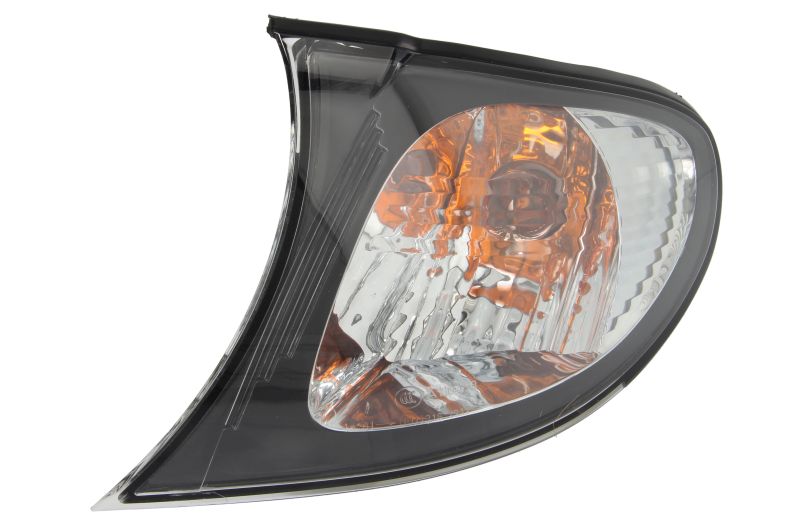 Semnalizator fata Stanga (transparent, rama neagra) potrivit BMW 3 (E46) 1.6-3.2 12.97-12.07 10.01-04.05