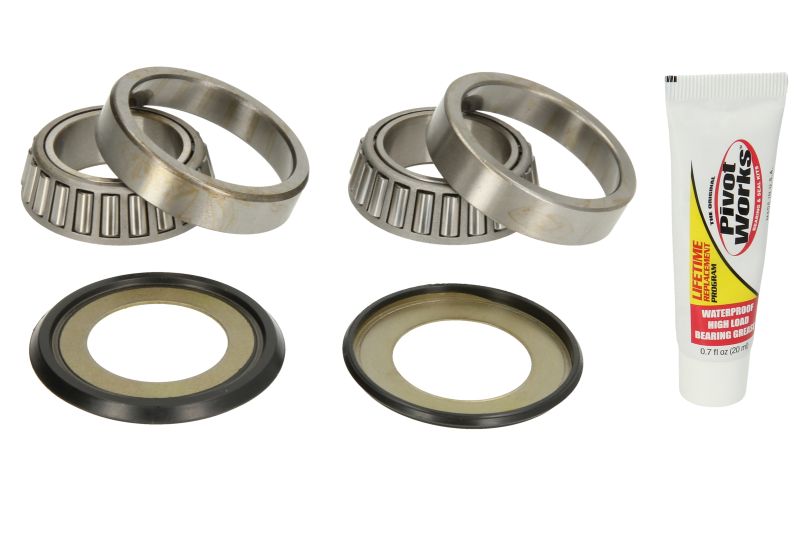PIVOT WORKS ložisko hlavy řízení HONDA CR 250R, 125R 92-07, CRF 450RX, 250X, 450X, 450R, 250R 02-18, HUSQVARNA TX 300 17-18, TM EN 250F, 530F, 250, 125, 300, 144, 450F, 400F 02-11, MX 300, 250F, 125, 450F, 250, 144, 530F, 400F 02-11, SM 450 F 08, SMR 450F