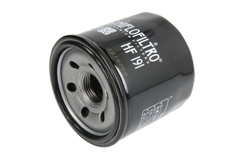 HIFLO oil filter HF 191 TRIUMPH BONNEVILLE 800 '01-'04, DAYTONA 955 '99-'04, SPEED TRIPLE / SPRINT 955 '01-'04, TIGER 955 '01-'04, BENELLI BN 302 '15-'20, TRK 502 '17-'23, LEONCIO 500 '16-'23, BN 600 '14-'16 (50)