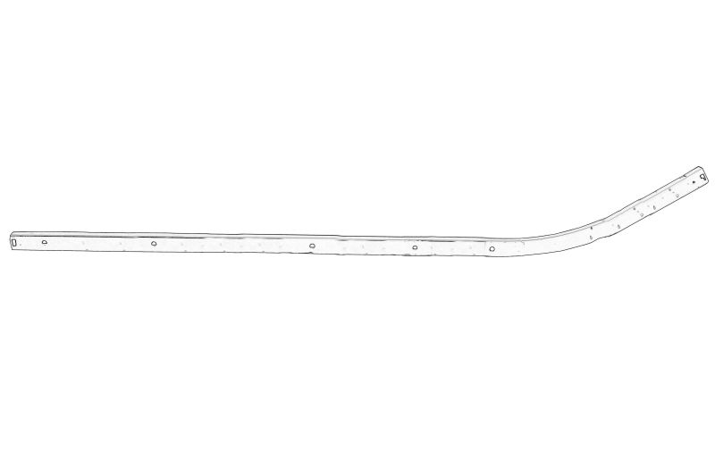 Elemente usa - Ghidaj role usa culisanta Dreapta (pentru inaltimea vehiculului 20 si 30; superior) potrivit NISSAN NV400; OPEL MOVANO B; RENAULT TRAFIC III 05.10-