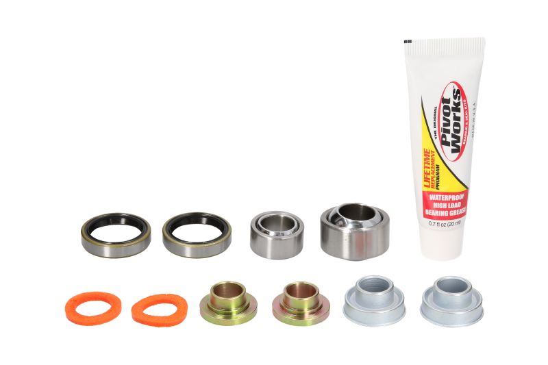 PIVOT WORKS opravné sady uložení tlumičů HUSABERG FE 501, 350, 450, 250, 390, 570 09-14, FS 570 (SUPERMOTO) 10-11, FX 450 (CROSS COUNTRY), E 10-11, TE