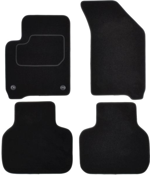 Set Covorase Auto Si Tavita Portbagaj FIAT FREEMONT (345_) din 2011-2016, Cauciuc, Protectie Porbagaj, 4x Stickere auto cu FIAT