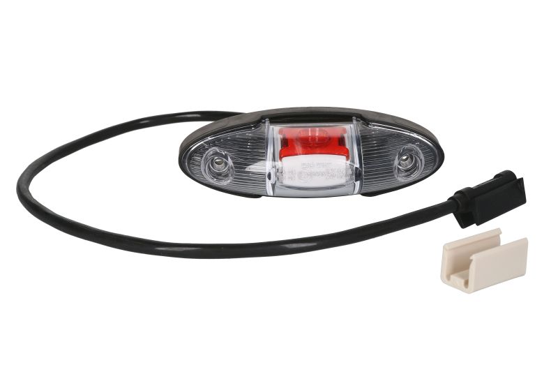 Lumini clarificare stanga dreapta, portocaliu rosu alb, LED, 12 24V (cu clema pentru fir plat, conector: CLICK-IN JAEGER)