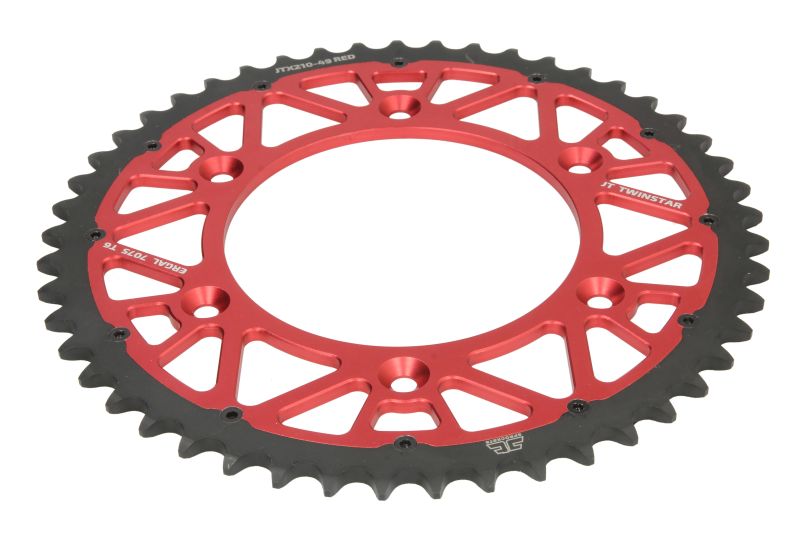 JT SPROCKETS rear sprocket BETAMOTOR RR 400, 250, 125 2T, 450 13-21, HONDA CR 125R, 500R, 500, 250R, 250 83-08, CRF 250X, 450R, 450R-B, 150F, 450X, 250R, 230F, 230M, 450RX, 450L, 250RX, 250R (USA), 450 (MOTARD), 250R-B, 230L, 450 (SUPERMOTARD) 02-20, CRM