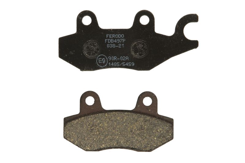 Levně FERODO sada brzdových destiček, kotoučová brzda ATK 250 250 LC, AC 89-95, 260 260 LC 95, APRILIA SX 50 14-15, BENELLI CAFFENERO 250 (RIGHT) 06, MACIS