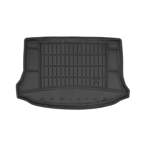 Set Covorase Auto Si Tavita Portbagaj VOLVO V40 Hatchback (525) din 2012-2019, Cauciuc, Protectie Porbagaj, 4x Stickere auto cu VOLVO