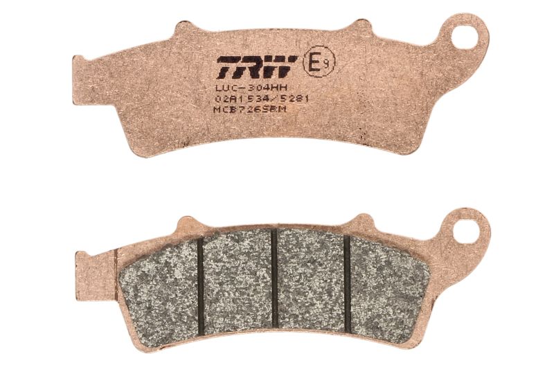 TRW MOTO sada brzdových destiček, kotoučová brzda APRILIA ATLANTIC 400IE (SPRINT), 250I.E, 300, 250I.E., 250, 500 (SPRINT) 04-13, SCARABEO 125 GT, 125 (PIAGGIO ENG.), 200 I.E. (NET), 200 I.E. (LIGHT), 250 IE, 200 (STREET PIAGGIO ENG.), 200GT (PIAGGIO ENG.