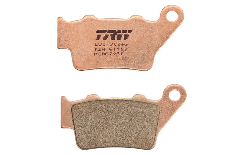 TRW MOTO sada brzdových destiček, kotoučová brzda ALFER VR 250 (ENDURO) 98-05, VRE 125 4T 00, APRILIA PEGASO 650 (FACTORY) 07-10, BENELLI BX 500