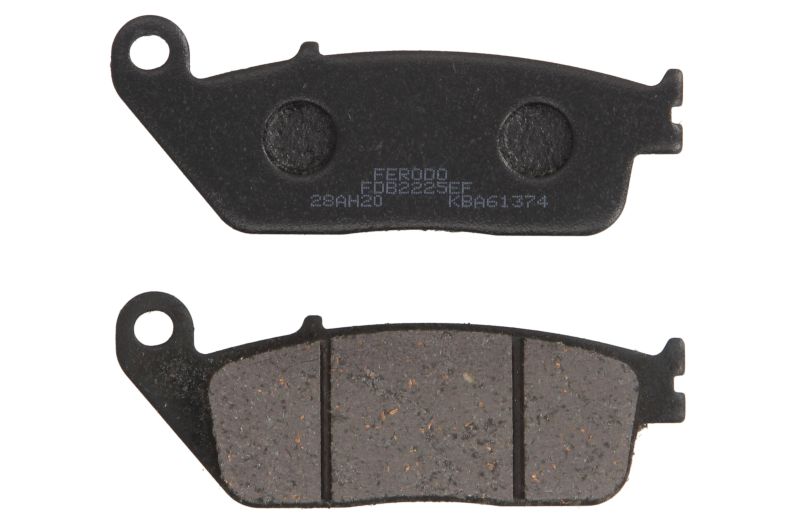 Levně FERODO sada brzdových destiček, kotoučová brzda HONDA NSS 125 (FORZA) 15-22, SH 300I, 125I, 150I 13-16, KYMCO PEOPLE 250 04-05, YAMAHA VP 125 X-CITY,