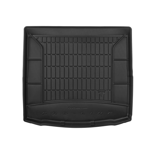 Set Covorase Auto Si Tavita Portbagaj SEAT LEON ST (5F8) din 2012-2020, Cauciuc, Protectie Porbagaj, 4x Stickere auto cu SEAT