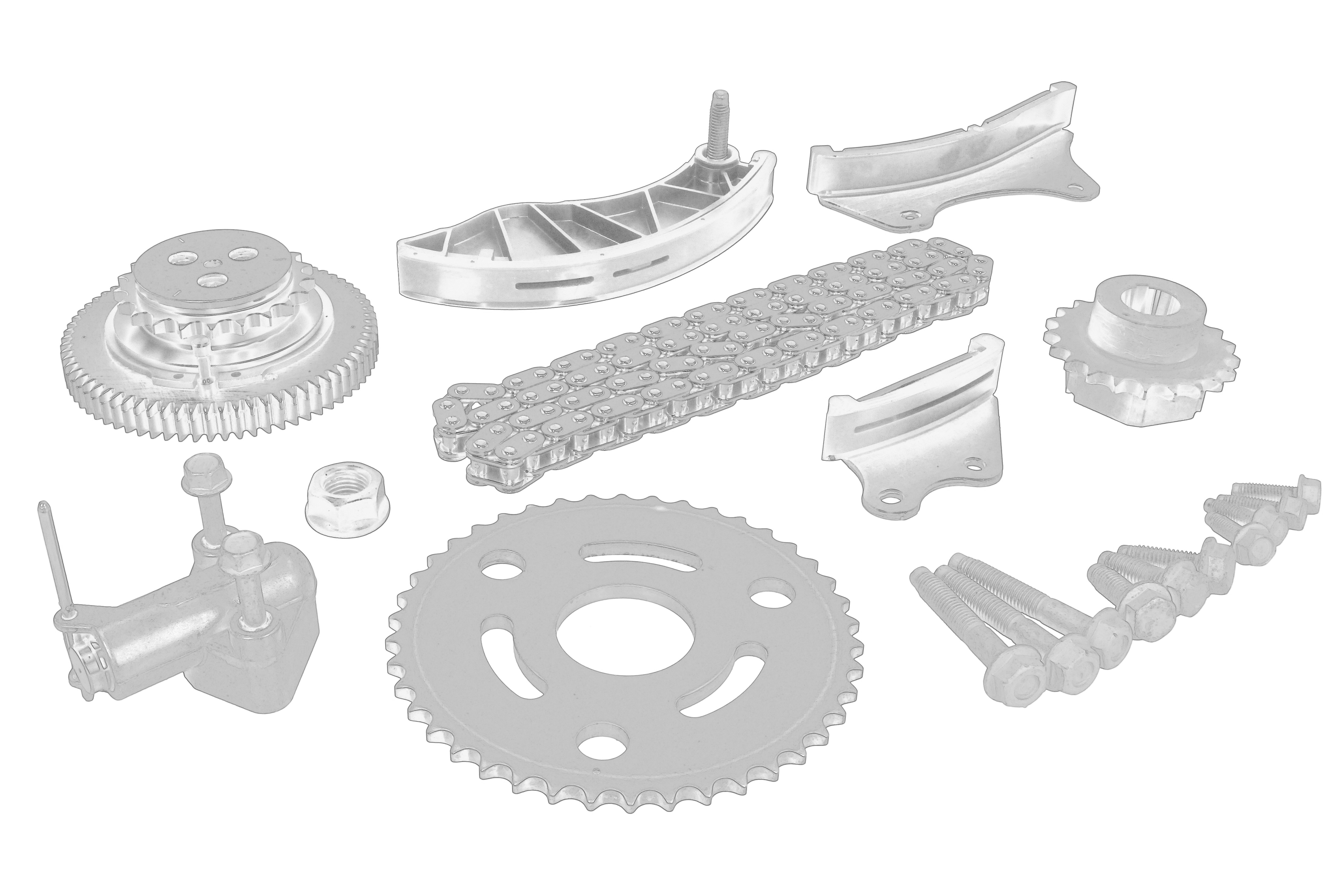 Комплект ГРМ (ланцюг + елементи) OPEL ASTRA J, ASTRA J GTC, ASTRA K, INSIGNIA A, INSIGNIA A COUNTRY, INSIGNIA B, INSIGNIA B GRAND SPORT, MERIVA B, MOKKA / MOKKA X, ZAFIRA C 1.6D 02.13-