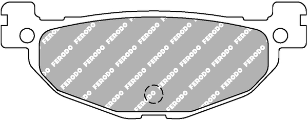 FERODO sada brzdových destiček, kotoučová brzda YAMAHA YP 400 (MAJESTY) 05-07