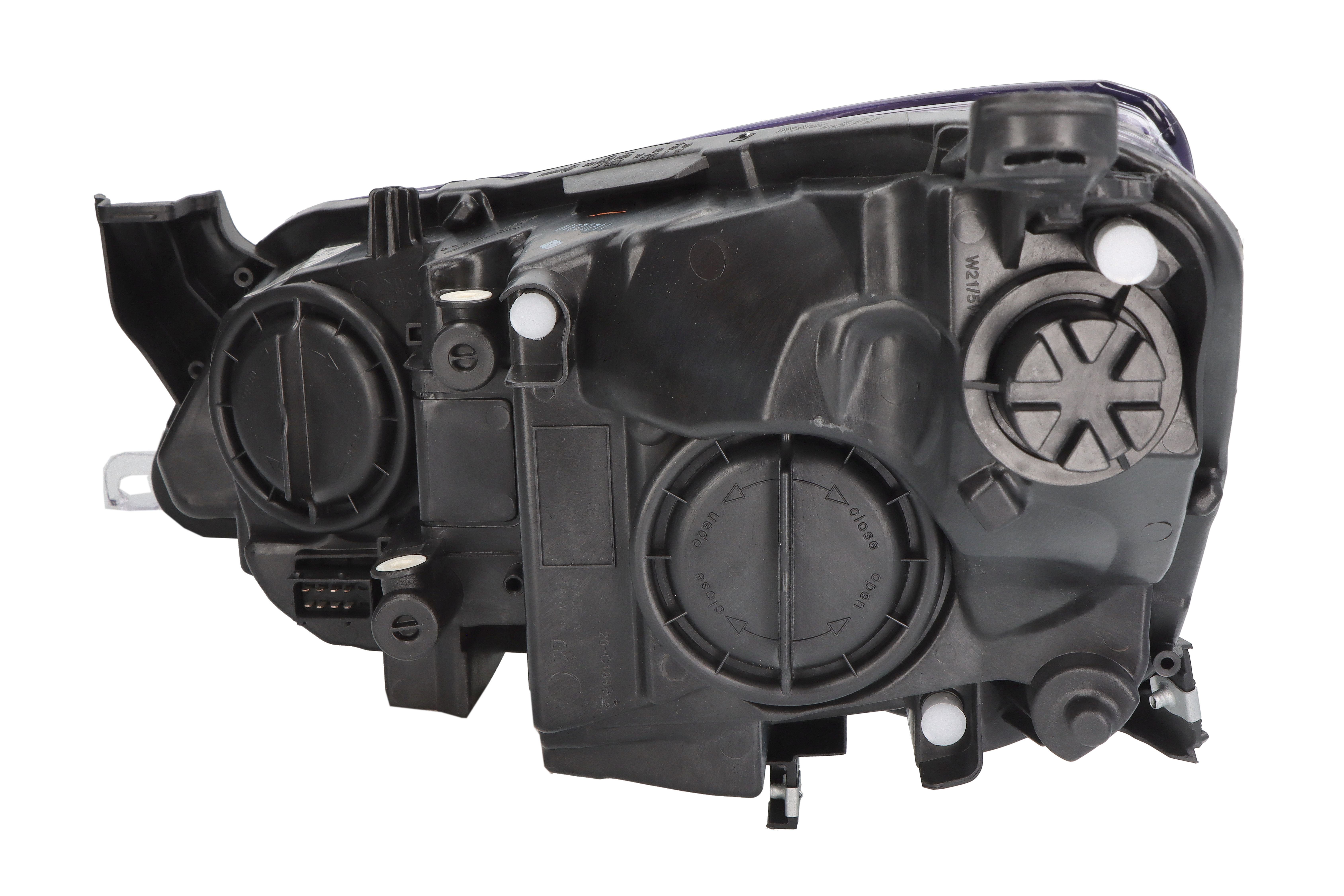 Фара прав (H7/H7/W21, електричн, з мотором, колір відбивача: чорн) OPEL ASTRA J 09.12-04.18 фото 2