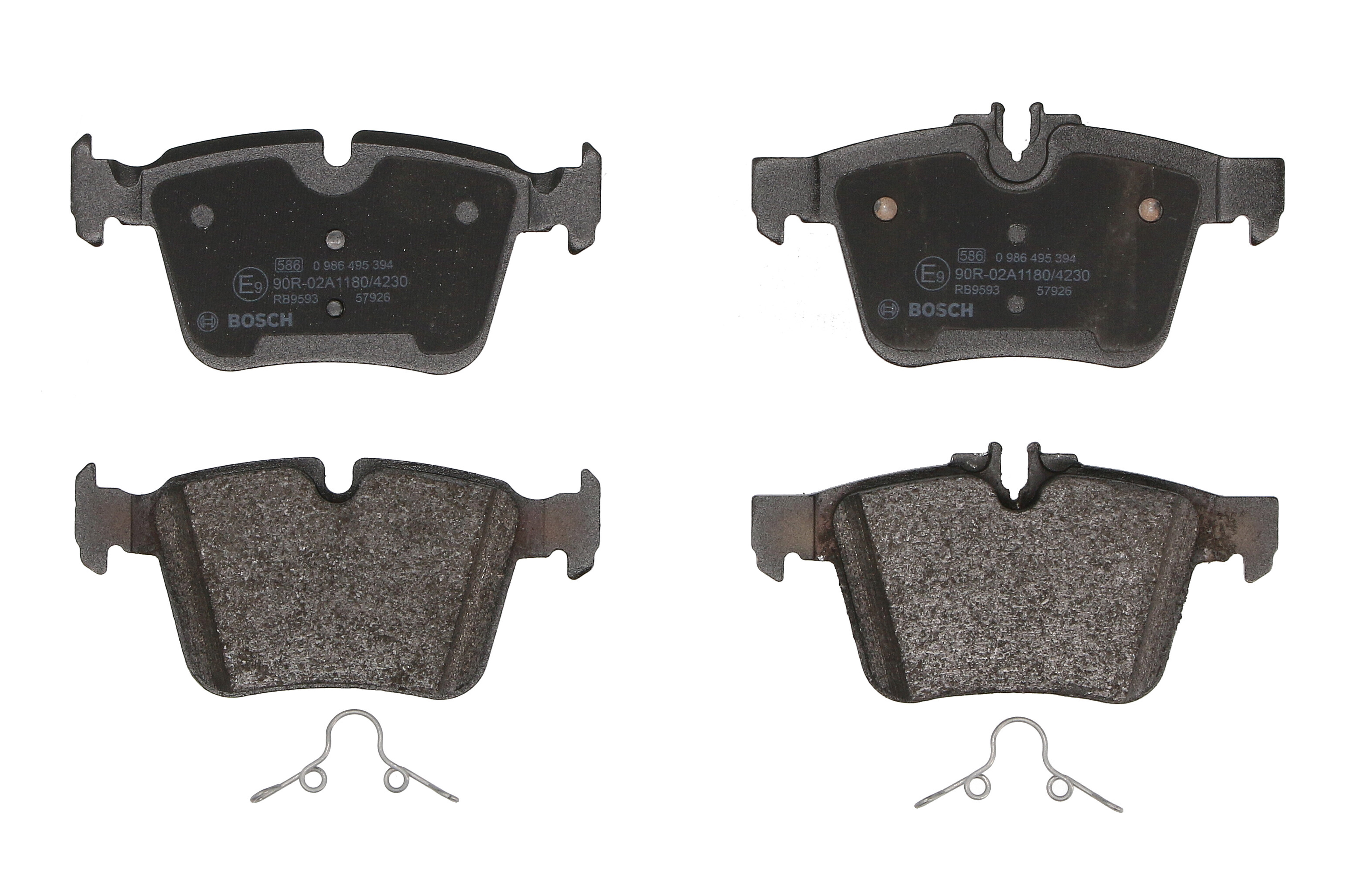 Колодки гальмівні дискові MB C-CLASS (W205) 1.6 2013.07- BOSCH (0986495394) Bosch фото 3