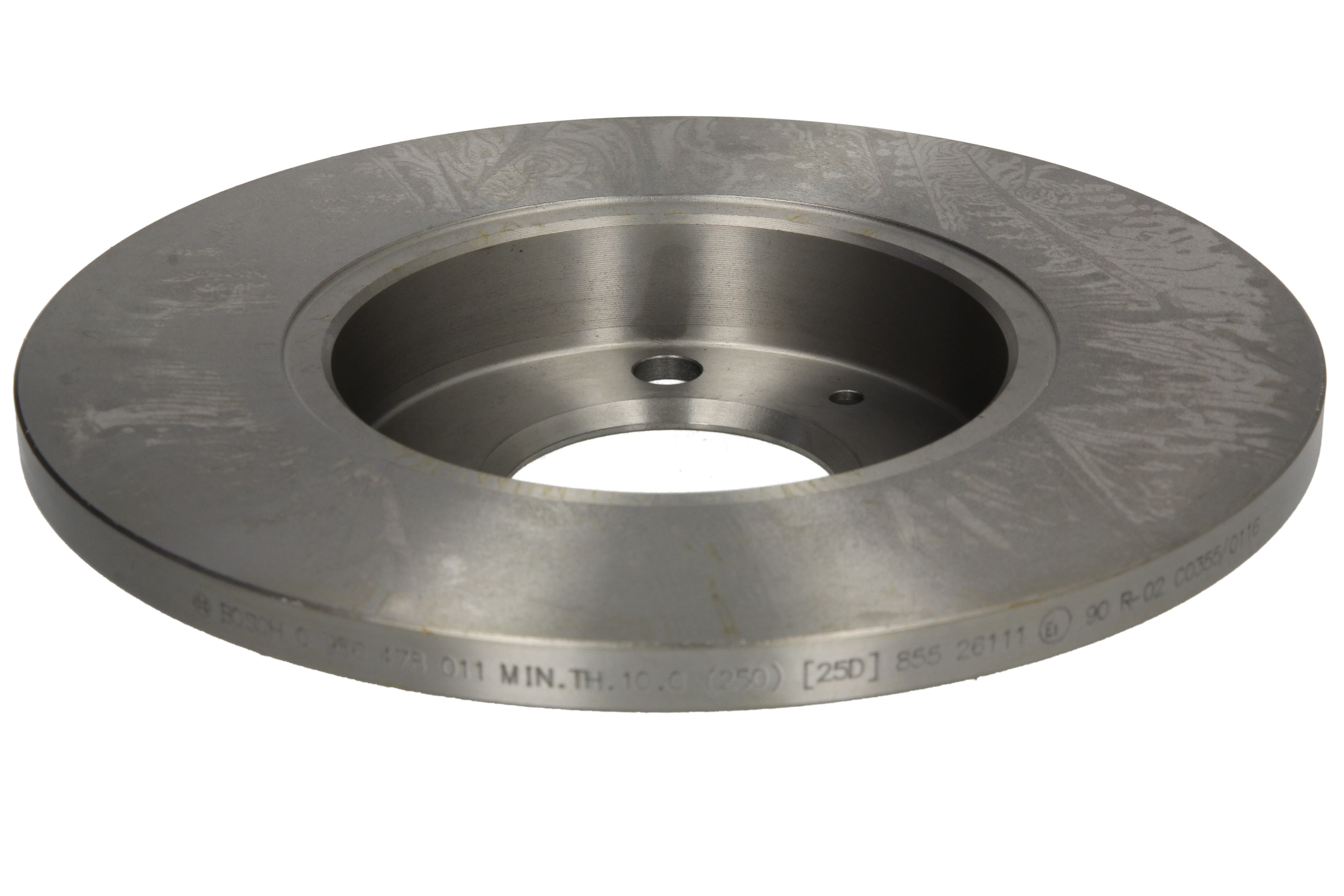 Диск гальмівний (передній) VW Caddy 82-92/Golf 74-99/Passat 73-88/Polo 95-02 (239x12)(з покр)(повний) Bosch фото 12