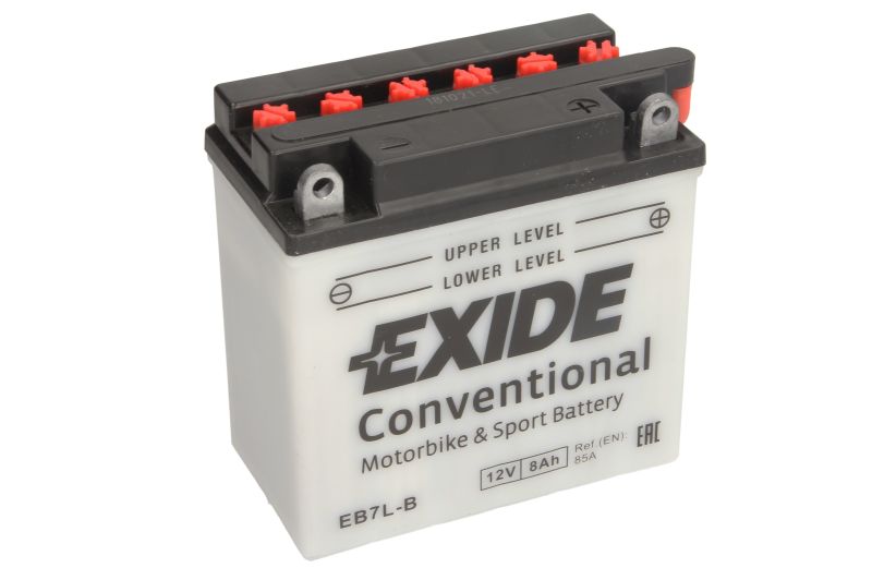 EXIDE startovací baterie HARLEY DAVIDSON SS 175, 250, 125 74-78, SX 250, 175, 125 74-78, SXT 125 75-78, TX 125 73-78, HYOSUNG GA 125 (CRUISE II DE LUXE), (CRUISE I), (CRUISE II CLASSIC), (CRUISE II) 97-01, MBK DOODO 125 01-05, XQ 125 (THUNDER) 00-03, YP 1
