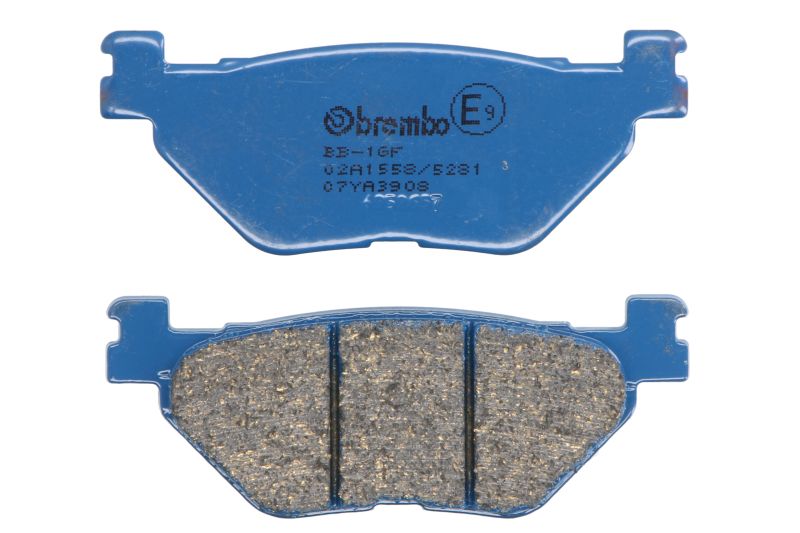 Levně BREMBO sada brzdových destiček, kotoučová brzda HYOSUNG GV 650 05, YAMAHA FJR 1300 A (ABS) 01-12, TDM 900 A (ABS) 02-12, XV 1700 (ROAD STAR WARRIOR)