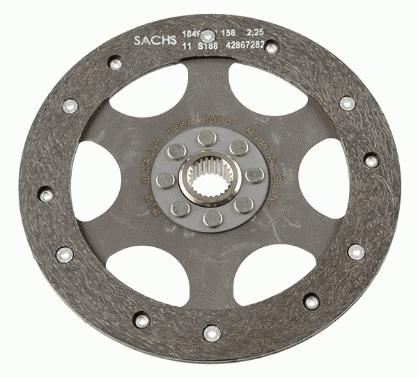SACHS lamela spojky BMW K 100 RT, 100 LT, 100, 100/2, 100 RS (8V), 1100LT, 100 RS (16V), 1100RS, 100 RS (V4) 83-96, K1 1000 89-93 (AF2850, 08 1864 400 202, 08 1864 400 302, 1 451 271, 1 451 721, 1 464 795, 21 21 1 451 271, 21 21 1 451 721, 21 21 1 464 795