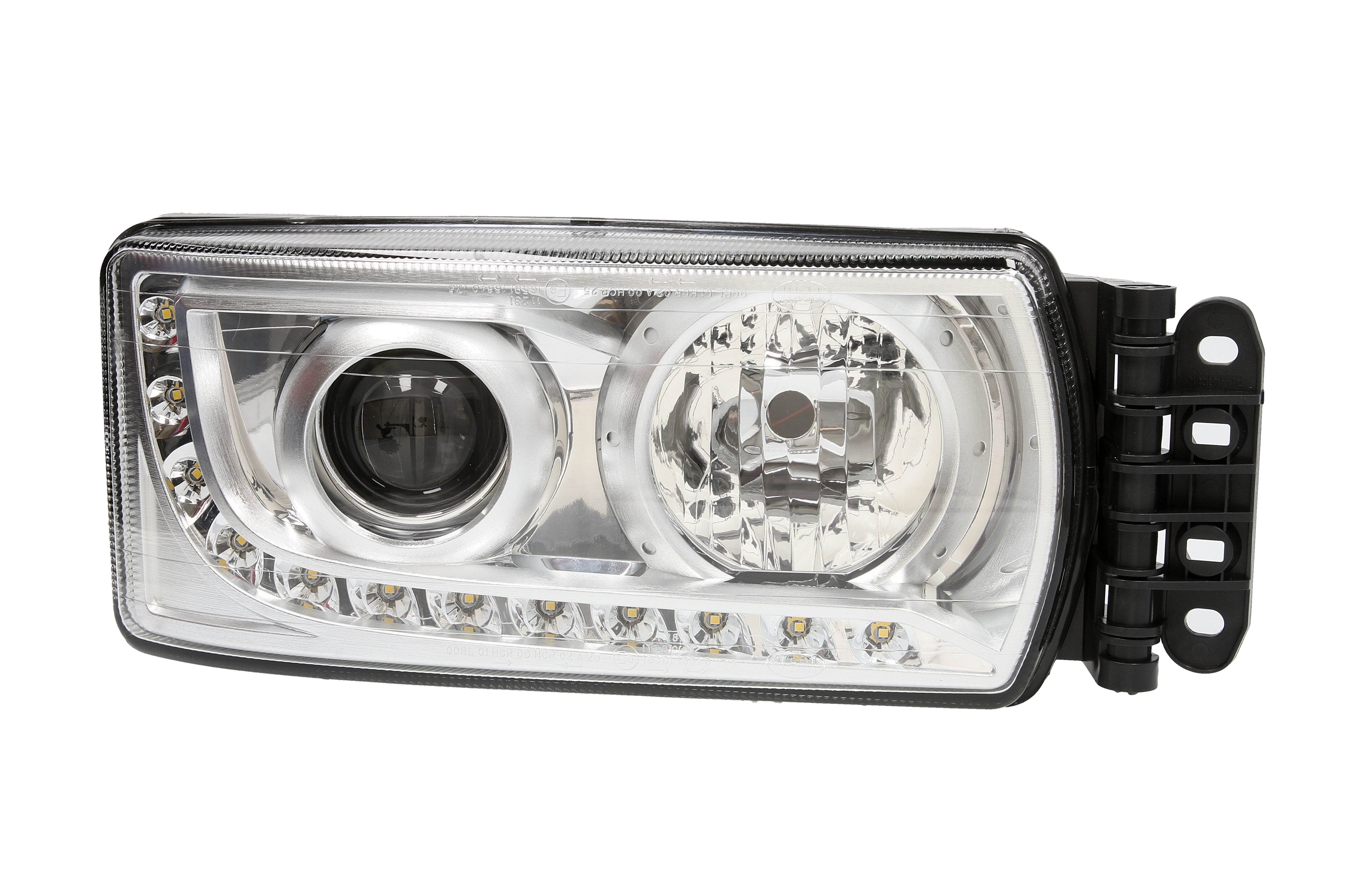 Фара прав (12LED*1WATT/H7, електричн, без мотора, з контролером ECU) IVECO EUROCARGO IV, EUROCARGO V, STRALIS I, STRALIS II 02.02-