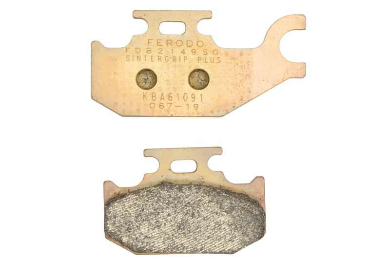 Levně FERODO sada brzdových destiček, kotoučová brzda YAMAHA YXR 450 (RHINO) 06 (FDB2149, 2P264ST, 2P292ST, FDB2111ST, MCB729LF, MTFD318G1397)