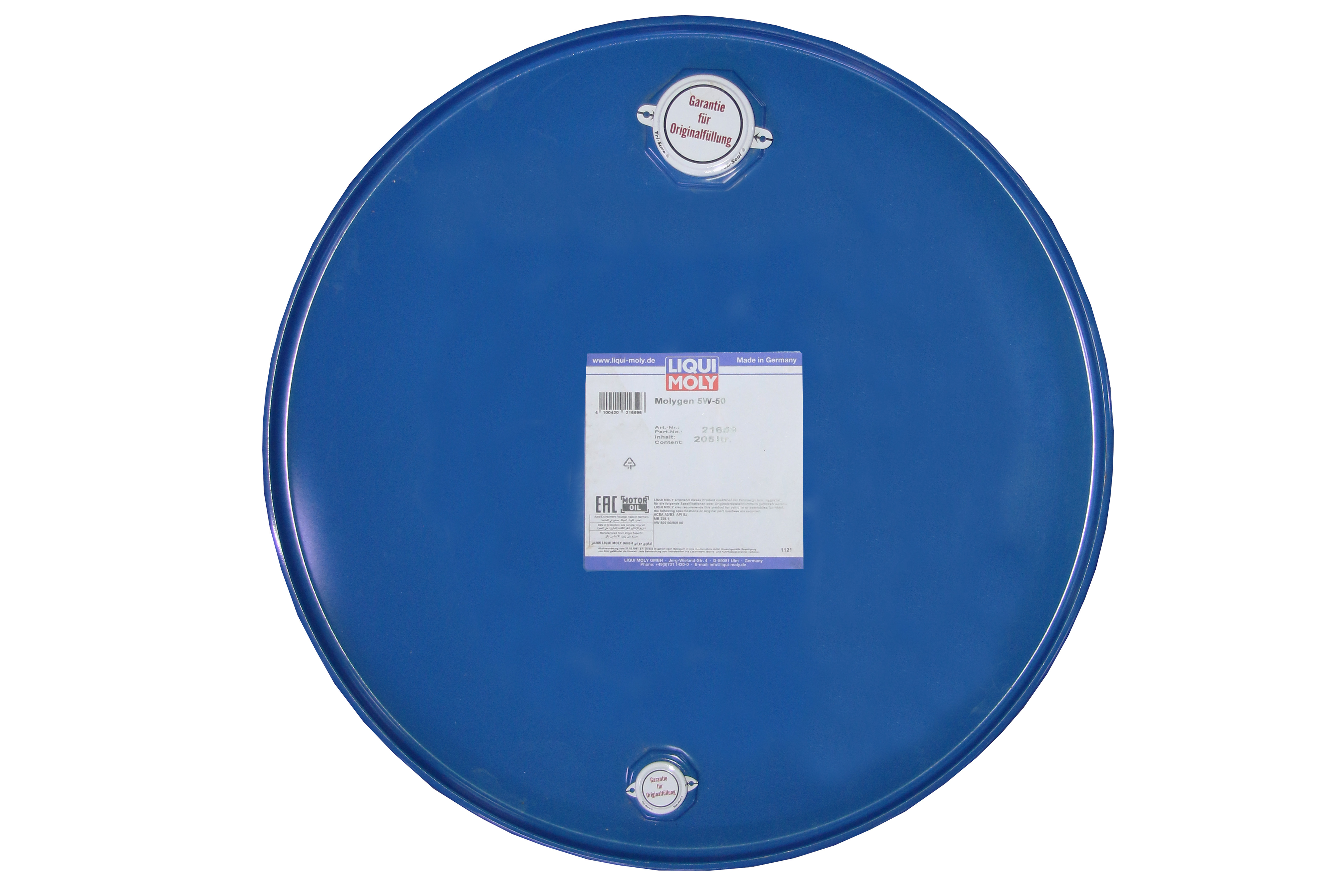 Моторна олива Molygen (1L) 5W50 ,API CF, SJ, MB 229.1, VW 502.00, VW 505.00 фото 6