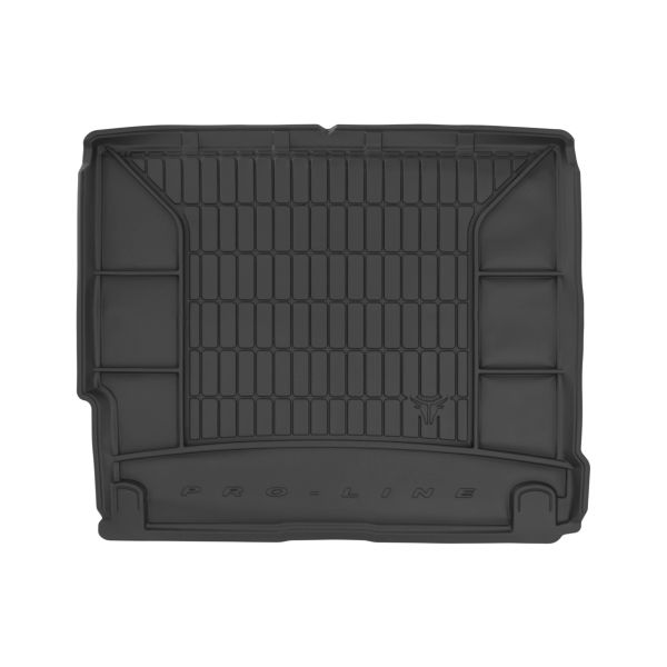 Set Covorase Auto Si Tavita Portbagaj KIA CARENS IV din 2013-2016, Cauciuc, Protectie Porbagaj, 4x Stickere auto cu KIA