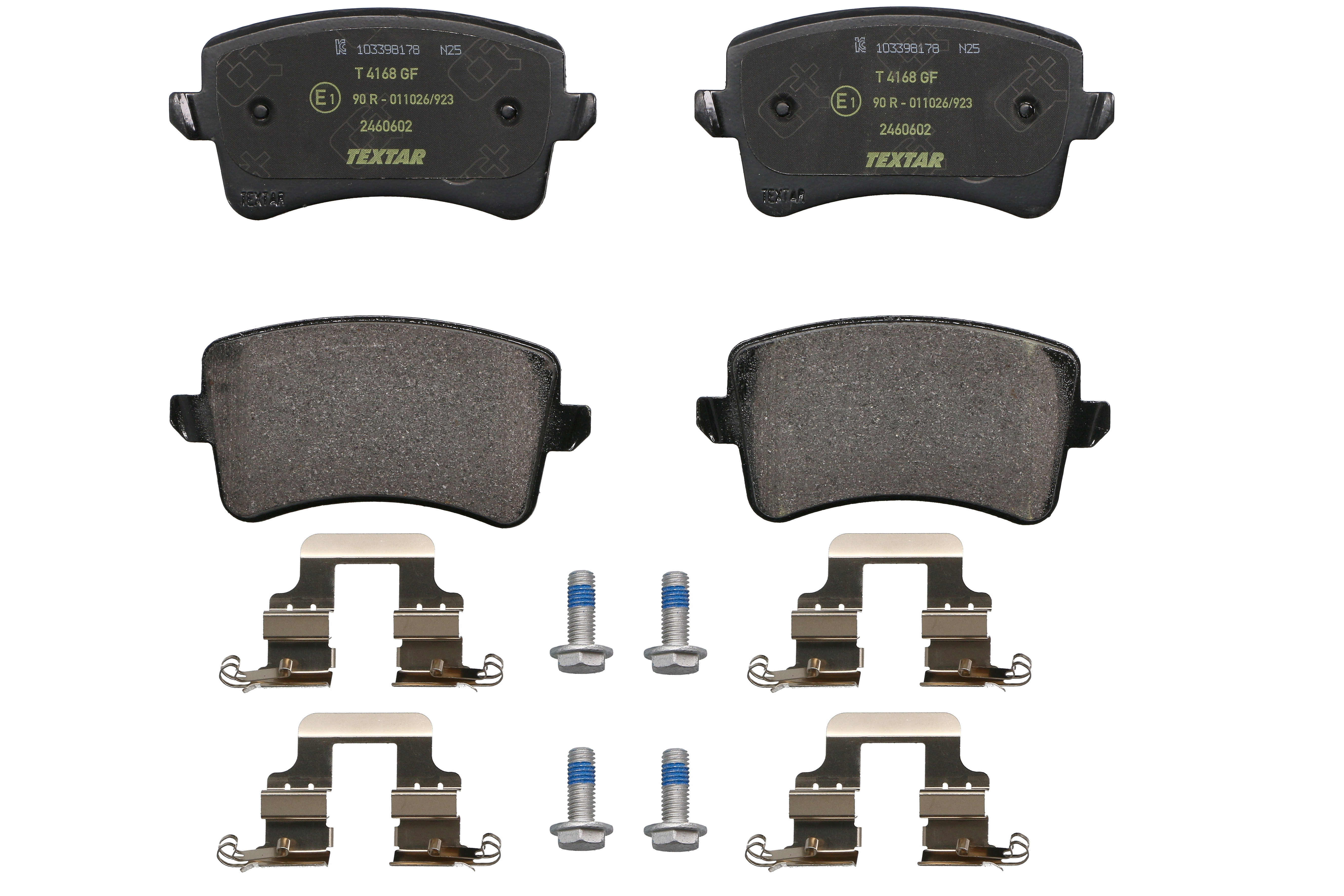 Комплект гальмівних колодок задн , AUDI A4 ALLROAD B8, A4 B8, A5, Q5 1.8-4.2 06.07-05.17